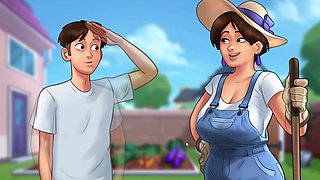 College girls in a cartoon world getting into nipple sucking and fun with sex toys