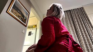 A Turkish woman, married, of mature age, engaging in