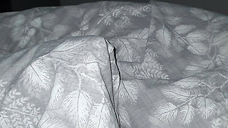 Horny Step Mom Wants Step Son To Cum by handjob his dick