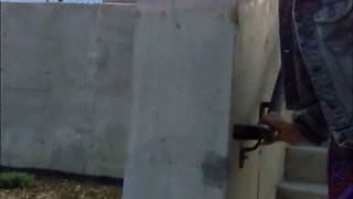 Concrete Steps Pee