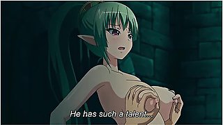 Elf With Big Tits Likes To Facesitting On The Hero With Hentai Anime
