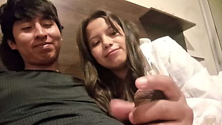 Secretary Cheats on Delivery Boyfriend with Boss - Rough Doggystyle & Anal Creampie