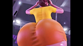 Girl with Giant Ass