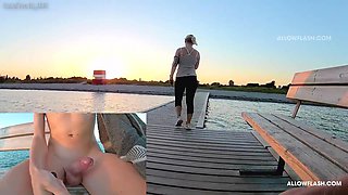 public dick flash for girl