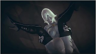 Lady Death Gets Eaten By A Zombie