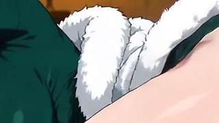 Fubuki Anime Style Hentai Anime Anal Footjob
