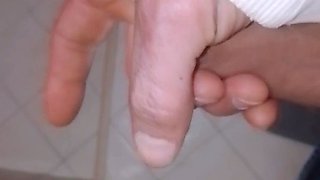 I piss and cum with many pantings, spasms and dirty words