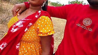 Permi Pooja Outdoor Bathroom Sex - Desi Bhabhi Doggy Style in Jungle Morning