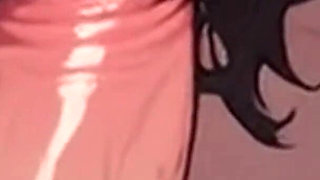 Waifu Amateur Teen POV - Office Swimwear Tease & Close-up Boss Blowjob