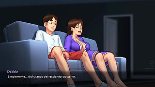 Stepmom wants new sexual experiences with her collagen at all times - summertime saga