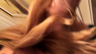 Amateur milf outdoors blowjob and fucking