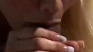 Horny couple fucking on the end of a beach