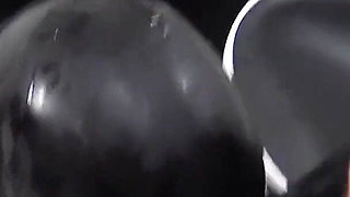 Hot MILF Tatjana Pegging Her Slave in the Kitchen