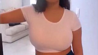 Catching Hot Latina Running In The Morning And Fucking Her In The Bathroom - Pov