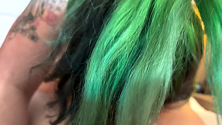 Fucking Hot Goth Nikki Greaves Hard and Blowjob - Compilation 7