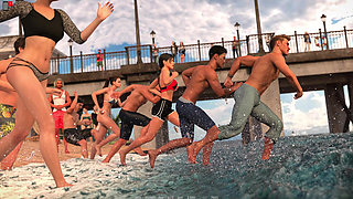 Dominos Beach 18: Tryouts Rounds 1-2 (sfw)