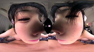 Asian girl screwed hardcore and gave blowjob