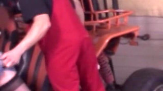 This German Slut in Stockings Got Her Pussy Fingered