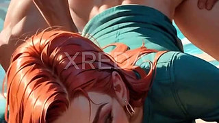 RUIVA TAKING FORTE FROM BEHIND AI GENERATION VIDEO AI-Generated