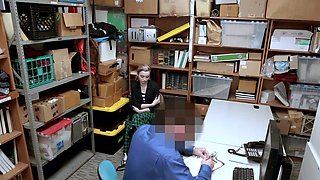 Sexy Jack and Lexi indulge in a steamy BJ session amidst the office buzz