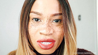 Learn From Rosie 7- Ebony Femdom Goddess Rosie Reed Mental Domination Slave Training Programming