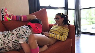 Very hot girl fucked boy after school