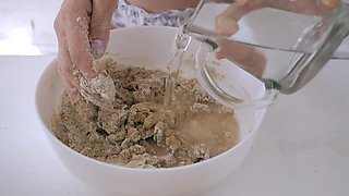 Brunette amateur teen babe sucking