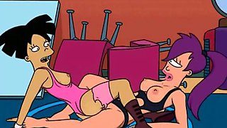Lesbian seduction famous toons