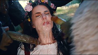 Maddie Wren Monster Fucked - Real Life Hentai Threesome