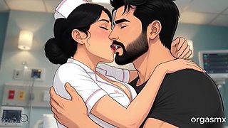 Desi Hot Doctor Bhabi Gives Special Treatment - Indian MILF Doctor Fantasy