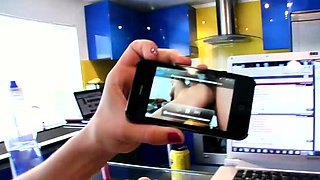 Gracie Glam getting fucked the Gonzo way