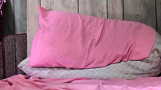 She's Alone N Hitting with Dildo Bone