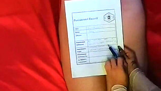 Caning Lesson Pt4 - You Missed the Holiday Homework - Real Time Session Recording