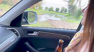 - Fuck Me Please! Mom Gave Herself To Her Stepson Right In The Car After A Quarrel With Her Husband. 10 Min