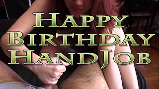 Happy Birthday Handjob