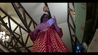 I Use My Virgin Neighbor While Cooking Humiliation, Control & Kitchen Cum Play