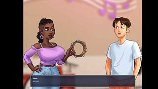 Hot summer adventures: cartoon sex in Summertime Saga