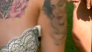 Bimbo Mommy Teaches Stepdaughter How to Swallow Mutiple Bukkake Cumshots