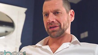 stunning carly rae is the perfect plaything for her boss