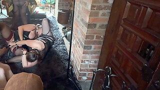 Part 3:- Lanista Bear Gets His Female Slaves to Play Together!
