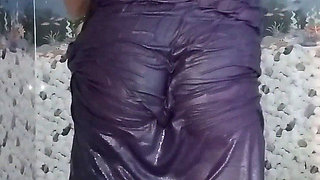 Priya’s New Bathing Video in Petticoat - Hot Bathing