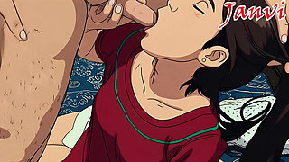 Indian Wife Romantic sex with stepbrother