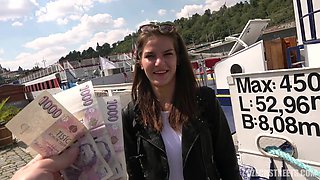 Czech Streets 114 The shiest girl ever