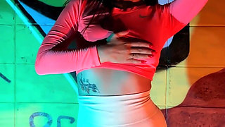 Sexy Flashing and Neon Night Fun