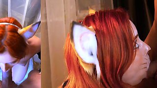 MV Sweetie.Fox Cute.Fox.Sucks.Big.Dick...Cum.On.Face