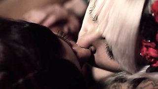 Lesbians Have Fun With Each Other With Tallulah Thorn, Kerry Louise And Ashleigh Doll