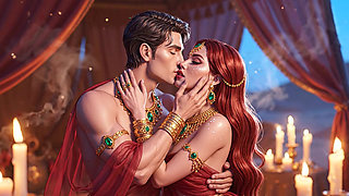 Soft Candle Light Mein Desi Wife Ki Intimate Night - White Saree Mein Husband Ke Saath Full Embrace Sex