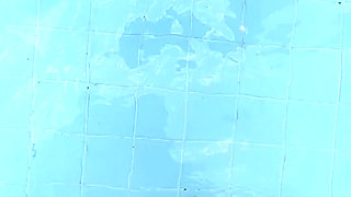 White Nails + Pool = Video for You Lol