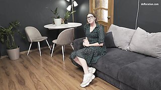 Defloration TV featuring Alena's russian virgin movie