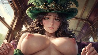 Big Butt Babe Railed Close-Up